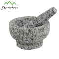 13x8cm wholesale black mortar and pestle